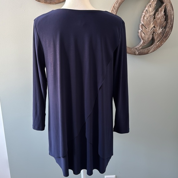 Last Tango navy blue tunic size XL - Picture 5 of 7